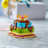 LEGO Gâteau d'anniversaire, Jouets de construction Jeu de construction, 7 an(s), Plastique, 219 pièce(s), 237 g
