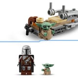 LEGO Star Wars Le Mandalorien et Grogu sur leur Speeder Bike, Jouets de construction 