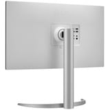 LG UltraFine 27UP850K-W 27" 4K Ultra HD Moniteur Argent/noir, 1x DisplayPort, 2x HDMI, 2x USB-A, 1x Thunderbolt