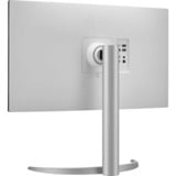 LG UltraFine 27UP850K-W 27" 4K Ultra HD Moniteur Argent/noir, 1x DisplayPort, 2x HDMI, 2x USB-A, 1x Thunderbolt