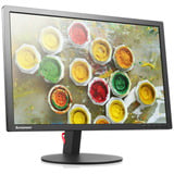 Lenovo THINKVISION T2454PA (sans pied) reconditionné 24" Moniteur Noir, 1x DisplayPort, 1x HDMI, 1x VGA, 4x USB-A
