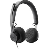 Logitech  casque on-ear Gris/Noir