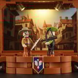 Lumibricks Charrette de troupe médiévale, Jouets de construction 