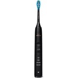 Philips DiamondClean 9000 HX9914/57 2x Brossse à dents électrique avec application, Brosse a dents electrique Multicolore, Adulte, Brosse à dents à ultrasons, Soin quotidien, Nettoyage en profondeur, Soins des gencives, Blanchiment, Noir, Blanc, AC/Batterie, Batterie intégré