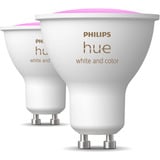 Philips Hue White & Color Ambiance GU10 Spot Intelligent Pack Double, Lampe à LED 