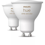 Philips Hue White & Color Ambiance GU10 Spot Intelligent Pack Double, Lampe à LED 