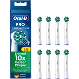 Procter & Gamble CrossAction 8 pièce(s) Blanc, Tête brosse à dent électrique Blanc, 8 pièce(s), Blanc, 3 mois, Oral-B, Boîte