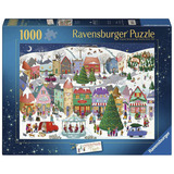Ravensburger Puzzle Ville de Noël Enchantée 