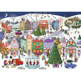 Ravensburger Puzzle Ville de Noël Enchantée 