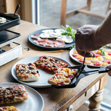 Rommelsbacher Pizza Raclette RCP 1800 Noir/en acier inoxydable