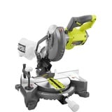 Ryobi ONE+ Scie à onglets et à tronçonner sans fil EMS190DCL, 18Volt, Coupe-et scie à onglet Vert/Noir