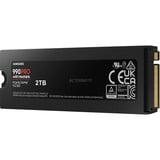 SAMSUNG 990 PRO Dissipateur thermique 2 To SSD PCIe 4.0 x4, NVMe 2, M.2 2280, LED RGB