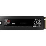 Samsung 990 PRO Dissipateur thermique 2 To SSD PCIe 4.0 x4, NVMe 2, M.2 2280, LED RGB