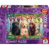 Schmidt Spiele Scène de chiots mignons, Puzzle 