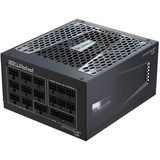Seasonic Prime PX-1300 alimentation modulaire 1300 watt Noir, 6x PCIe, 1300 W, 100 - 240 V, 50 - 60 Hz, 15 - 7.5 A, 125 W, 1296 W