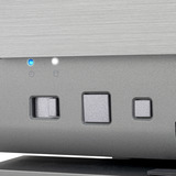 SilverStone SST-CW04TB Crown 04 boîtier HTPC Gris foncé | 4x USB-A | 1x USB-C