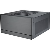 SilverStone SST-CW04TB Crown 04 boîtier HTPC Gris foncé | 4x USB-A | 1x USB-C