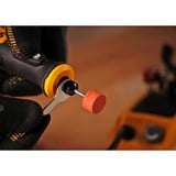 Stanley Mini meuleuse/graveur sans fil, 18 Volts, Outil de multi fonction Noir/Jaune