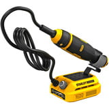 Stanley Mini meuleuse/graveur sans fil, 18 Volts, Outil de multi fonction Noir/Jaune