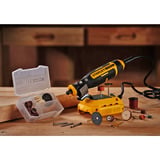 Stanley Mini meuleuse/graveur sans fil, 18 Volts, Outil de multi fonction Noir/Jaune