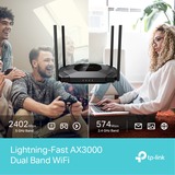 TP-Link TL-WA3001 point d'accès réseaux locaux sans fil 2402 Mbit/s Noir Connexion Ethernet, supportant l'alimentation via ce port (PoE) Noir, 2,4 GHz, 5 GHz, 2402 Mbit/s, SNMP, WPA, WPA-Enterprise, WPA2, WPA2-Enterprise, WPA3