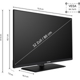 Telefunken XF32N750M 32" TV LED Noir