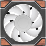 Thermaltake SWAFAN 120 EX INFINITY ARGB Sync Ventilateur de refroidissement PC Édition bois ventilateurs de boîtier Noir, 3 pièces, 124 x 120 x 28 mm