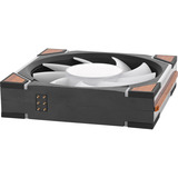 Thermaltake SWAFAN 120 EX INFINITY ARGB Sync Ventilateur de refroidissement PC Édition bois ventilateurs de boîtier Noir, 3 pièces, 124 x 120 x 28 mm
