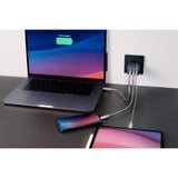 Verbatim GNC-65 Universel Noir, Gris Secteur Charge rapide Intérieure Gris, 2x USB-C, 1x USB-A, Intérieure, Secteur, 20 V, Noir, Gris