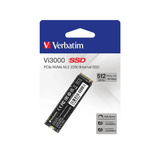 Verbatim Vi3000 512 Go M.2 PCI Express 3.0 NVMe SSD 512 Go, M.2, 3100 Mo/s