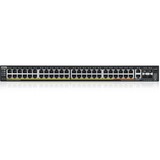 Zyxel XGS2220-54FP Géré L3 Gigabit Ethernet (10/100/1000) Connexion Ethernet, supportant l'alimentation via ce port (PoE), Switch Géré, L3, Gigabit Ethernet (10/100/1000), Connexion Ethernet, supportant l'alimentation via ce port (PoE), Grille de montage