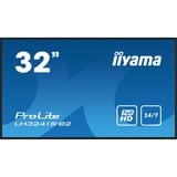 iiyama LH3241S-B2 Écran d'affichage dynamique En forme de kiosk 80 cm (31.5") LED 350 cd/m² Full HD Noir 24/7, Affichage public Noir brillant, En forme de kiosk, 80 cm (31.5"), LED, 1920 x 1080 pixels, 24/7