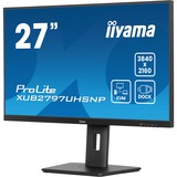 iiyama ProLite XUB2797UHSNP-B1 écran plat de PC 68,6 cm (27") 3840 x 2160 pixels 4K Ultra HD LED Noir Moniteur  Noir (Mat), 68,6 cm (27"), 3840 x 2160 pixels, 4K Ultra HD, LED, 4 ms, Noir