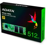 ADATA Ultimate SU650 M.2 512 Go Série ATA III 3D NAND SSD 512 Go, M.2, 550 Mo/s, 6 Gbit/s