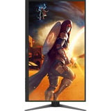 AOC G4 U27G4XM écran plat de PC 68,6 cm (27") 3840 x 2160 pixels 4K Ultra HD LED Noir, Rouge Moniteur gaming Noir, 1x DisplayPort, 1x HDMI, 4x USB-A, 160 Hz, 68,6 cm (27"), 3840 x 2160 pixels, 4K Ultra HD, LED, 1 ms, Noir, Rouge
