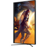 AOC G4 U27G4XM écran plat de PC 68,6 cm (27") 3840 x 2160 pixels 4K Ultra HD LED Noir, Rouge Moniteur gaming Noir, 1x DisplayPort, 1x HDMI, 4x USB-A, 160 Hz, 68,6 cm (27"), 3840 x 2160 pixels, 4K Ultra HD, LED, 1 ms, Noir, Rouge