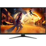 AOC G4 U27G4XM écran plat de PC 68,6 cm (27") 3840 x 2160 pixels 4K Ultra HD LED Noir, Rouge Moniteur gaming Noir, 1x DisplayPort, 1x HDMI, 4x USB-A, 160 Hz, 68,6 cm (27"), 3840 x 2160 pixels, 4K Ultra HD, LED, 1 ms, Noir, Rouge