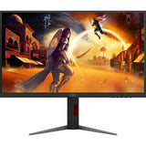 AOC G4 U27G4XM écran plat de PC 68,6 cm (27") 3840 x 2160 pixels 4K Ultra HD LED Noir, Rouge Moniteur gaming Noir, 1x DisplayPort, 1x HDMI, 4x USB-A, 160 Hz, 68,6 cm (27"), 3840 x 2160 pixels, 4K Ultra HD, LED, 1 ms, Noir, Rouge