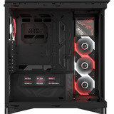 ASUS ROG Cronox GR801 CURVE TG ARGB Black Edition boîtier big tower Noir | 4x USB-A | 2x USB-C | RGB | Verre trempé