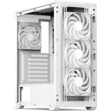 Aerocool D502A Midi Tower Blanc, boîtier pc Blanc | 2x USB-A | 1x USB-C | RGB