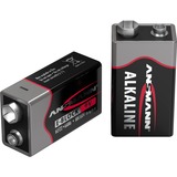 Ansmann 9V E-Block Alcaline, Batterie Alcaline, 9 V, 1 pièce(s), 17,5 mm, 26,5 mm, 48,5 mm