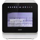 Bomann Lave-vaisselle de table TSG 5702 Blanc/Noir