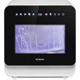 Bomann Lave-vaisselle de table TSG 5702 Blanc/Noir