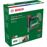 Bosch Agrafeuse universelle 18V-14, 18Volt, Agrafeuse électrique Vert/Noir