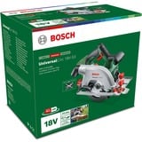 Bosch Circ 18V-53 16 cm Noir, Vert 4300 tr/min, Scie circulaire Vert/Noir, Bois, Noir, Vert, Aluminium, 16 cm, 4300 tr/min, 5,3 cm