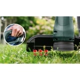 Bosch EasyGrassCut 18V-26 26 cm Batterie Noir, Vert, Coupe-bordures Vert/Noir, Débroussailleuse et coupe-bordure 2-en-1, 26 cm, Fil de nylon, Poignée arrondie, Nylon, 1.6mm x 4m