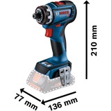 Bosch GSR 18V-90 FC PROFESSIONAL 2100 tr/min SDS Plus 920 g Noir, Bleu, Argent, Perceuse/visseuse Bleu/Noir, Perceuse à poignée pistolet, SDS Plus, Sans brosse, Noir, Bleu, Argent, 1,3 cm, 2100 tr/min