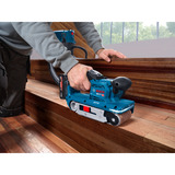 Bosch Ponceuse à bande sans fil GBS18V-75 Professional solo, 18Volt Bleu/Noir