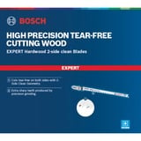 Bosch T 308 BO Lames de scie sauteuse Acier fin au carbone 25 pièce(s), Lame de scie Lames de scie sauteuse, Contre-plaqué, Bois tendre, Bois, Acier fin au carbone, Acier inoxydable, 2,2 mm, 5 cm