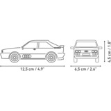 COBI Audi Quattro 1980, Jouets de construction Rouge